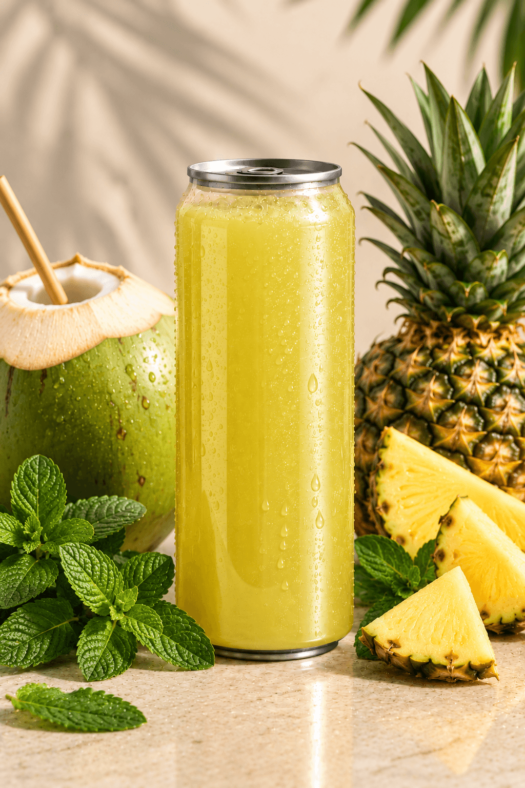 Refresher cold-pressed juice bottle